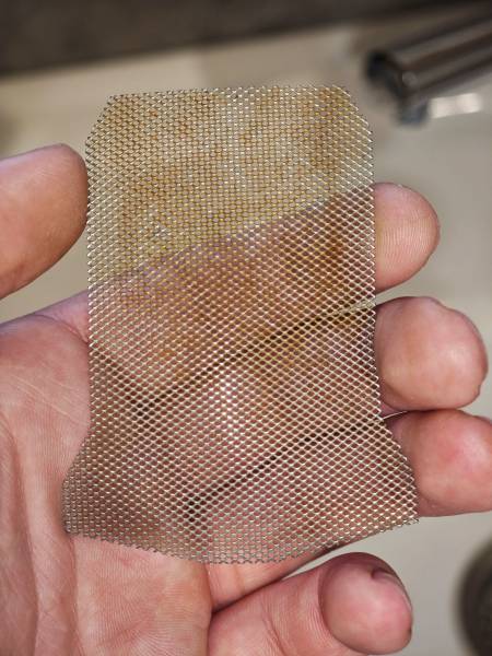 Filtre a tamis de pompe à chaleur entretenu 