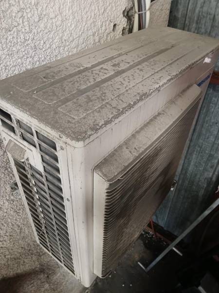 Nettoyage haute pression d'une climatisation Panasonic à Saint Etienne