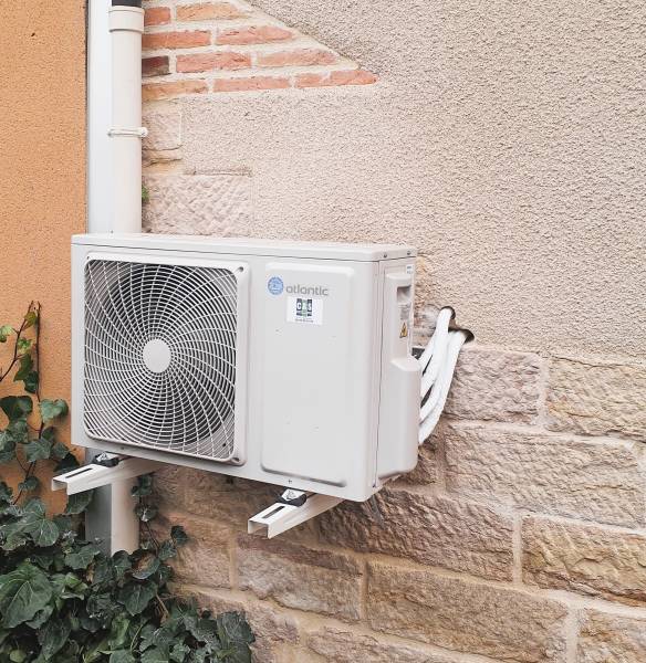 Mise en service Climatiseur Atlantic station technique 