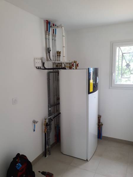 Contrôle du circuit hydraulique de la pompe à chaleur Daikin Altherma