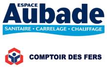Partenaire fourniture de produits de plomberie et chauffage Arnas Espace aubade comptoir des fers